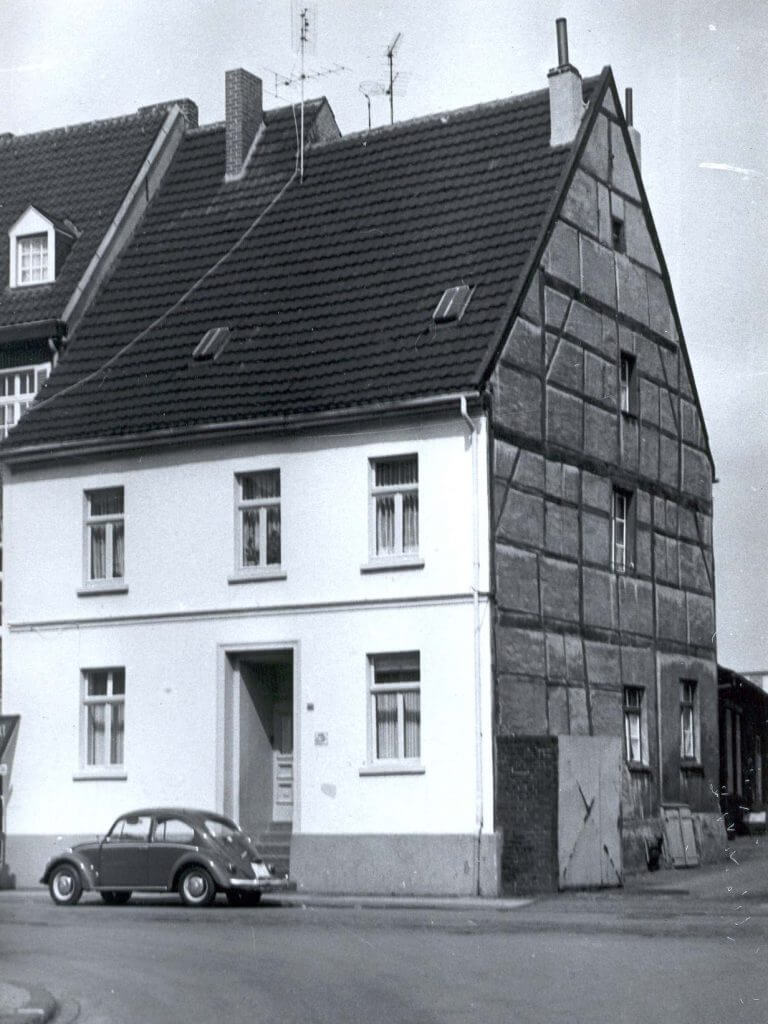 Rheinbabenstr. 88 im den 1950er Jahren